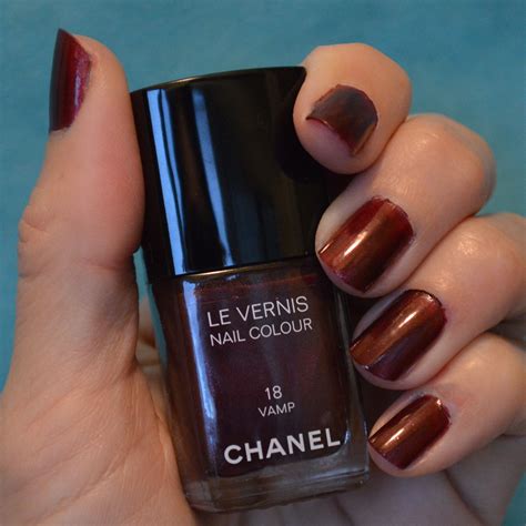 chanel chicness nail polish dupe|chanel's vamp nails.